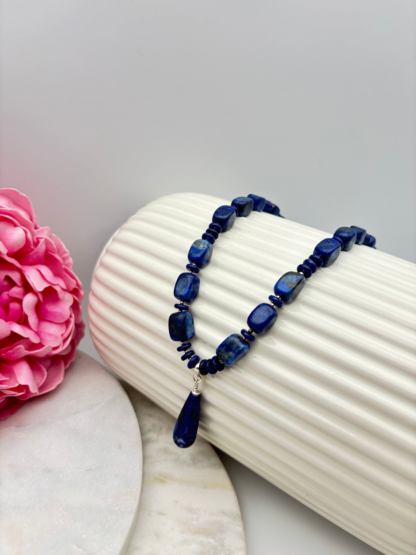 Lapislazuli, Sterlingsilber S925