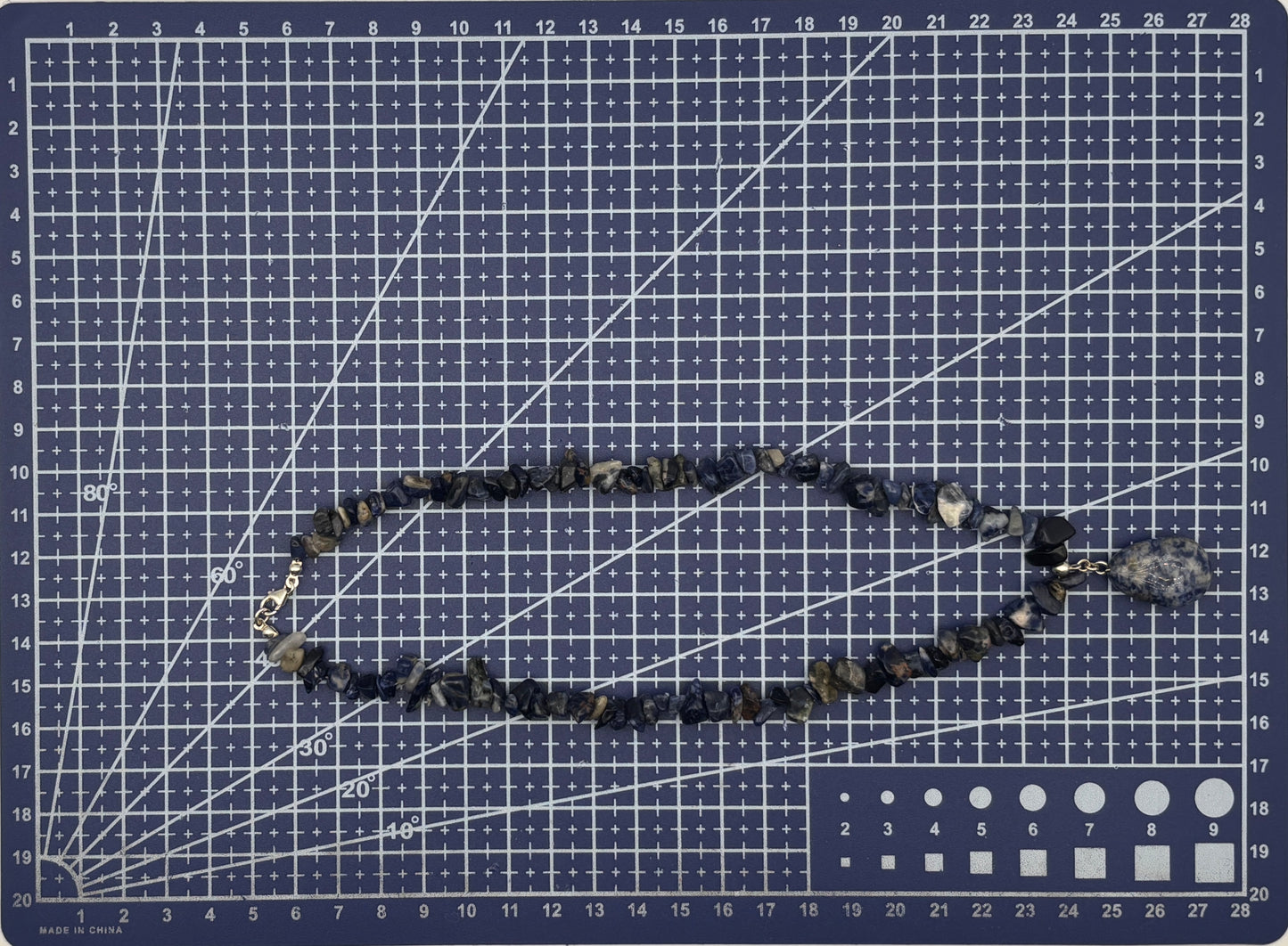 Lapislazuli, Sterlingsilber S925