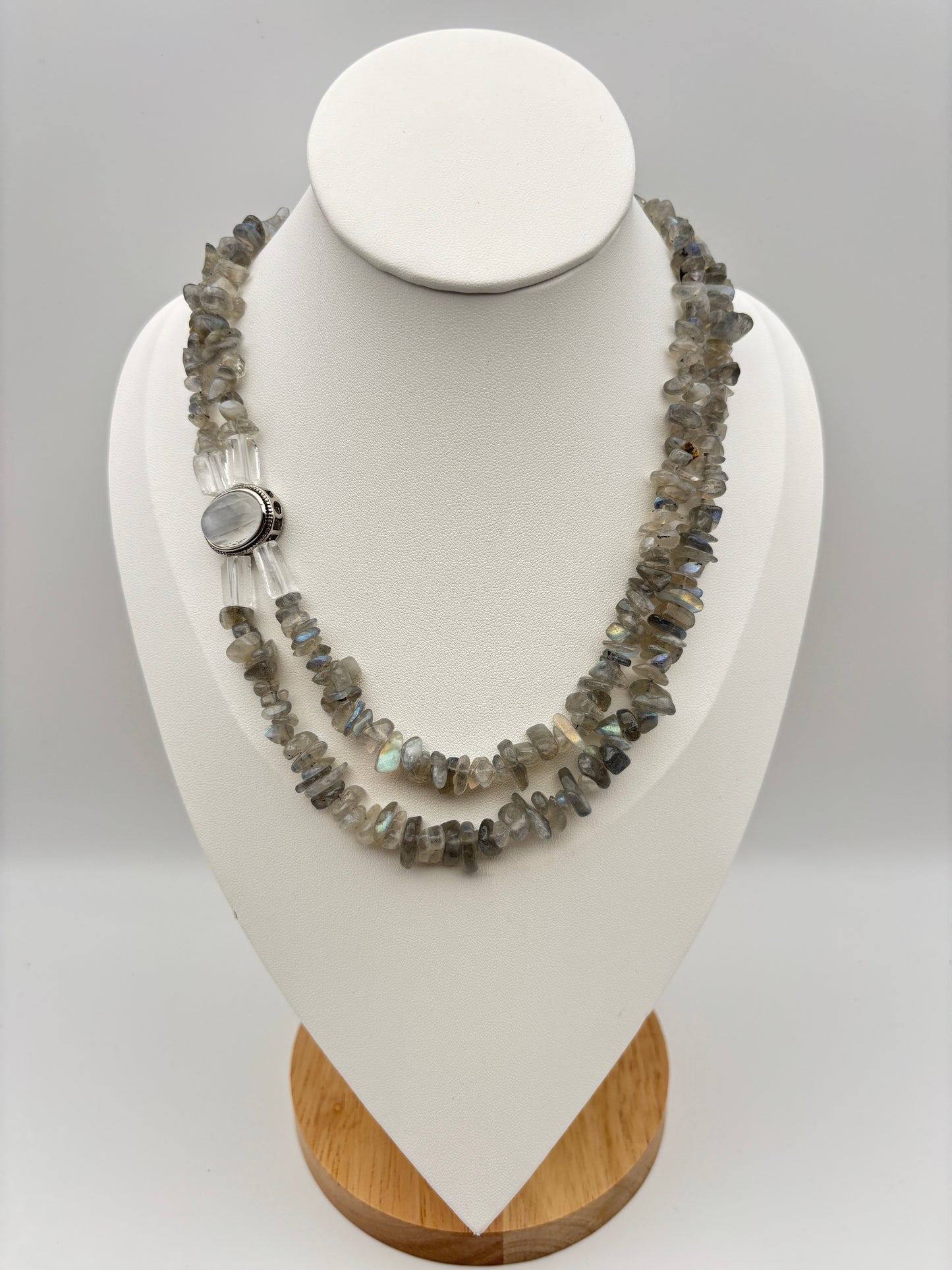 Labrador, Quarz, Sterlingsilber S925