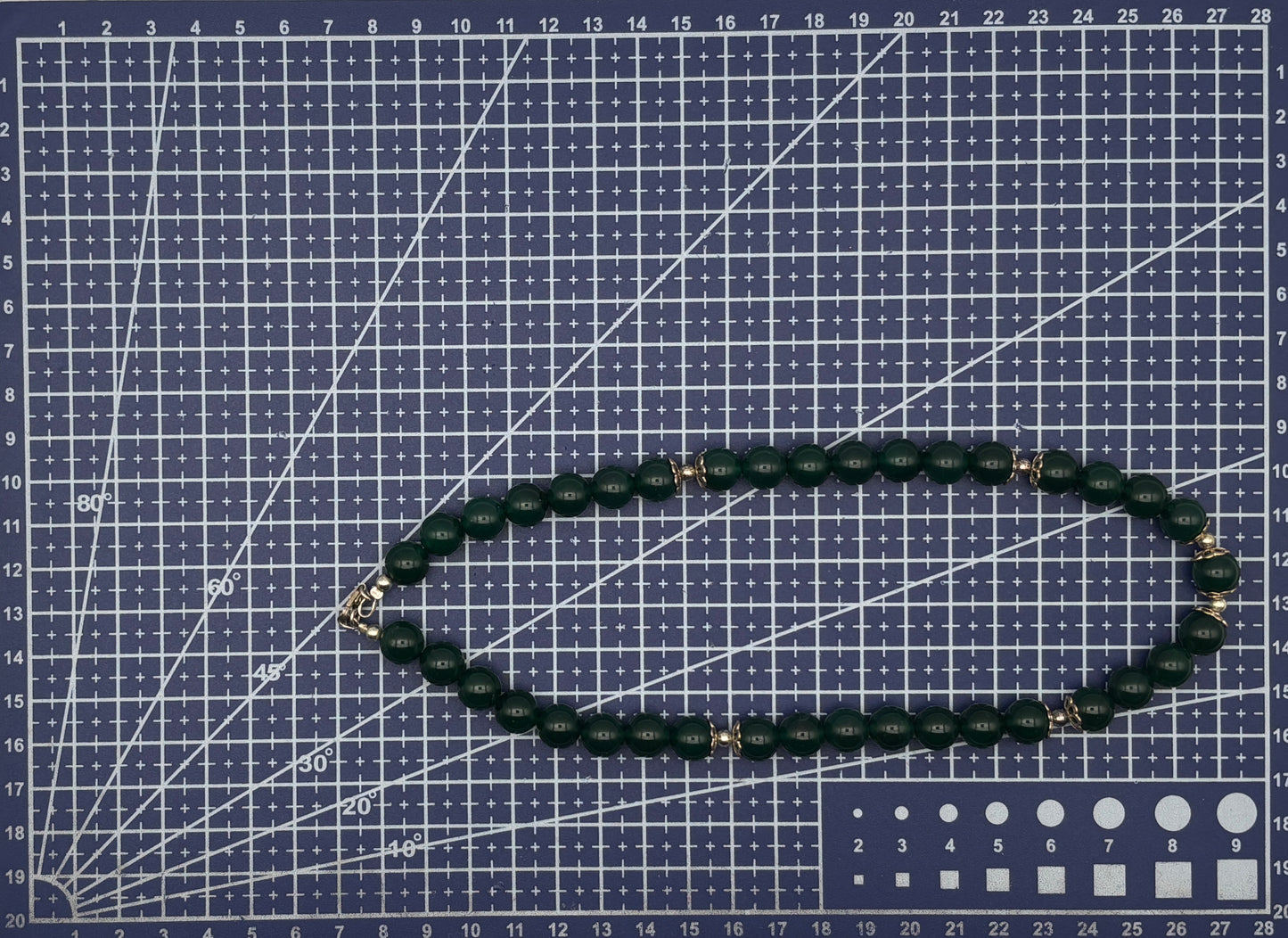 Grüner Achat, Sterlingsilber S925