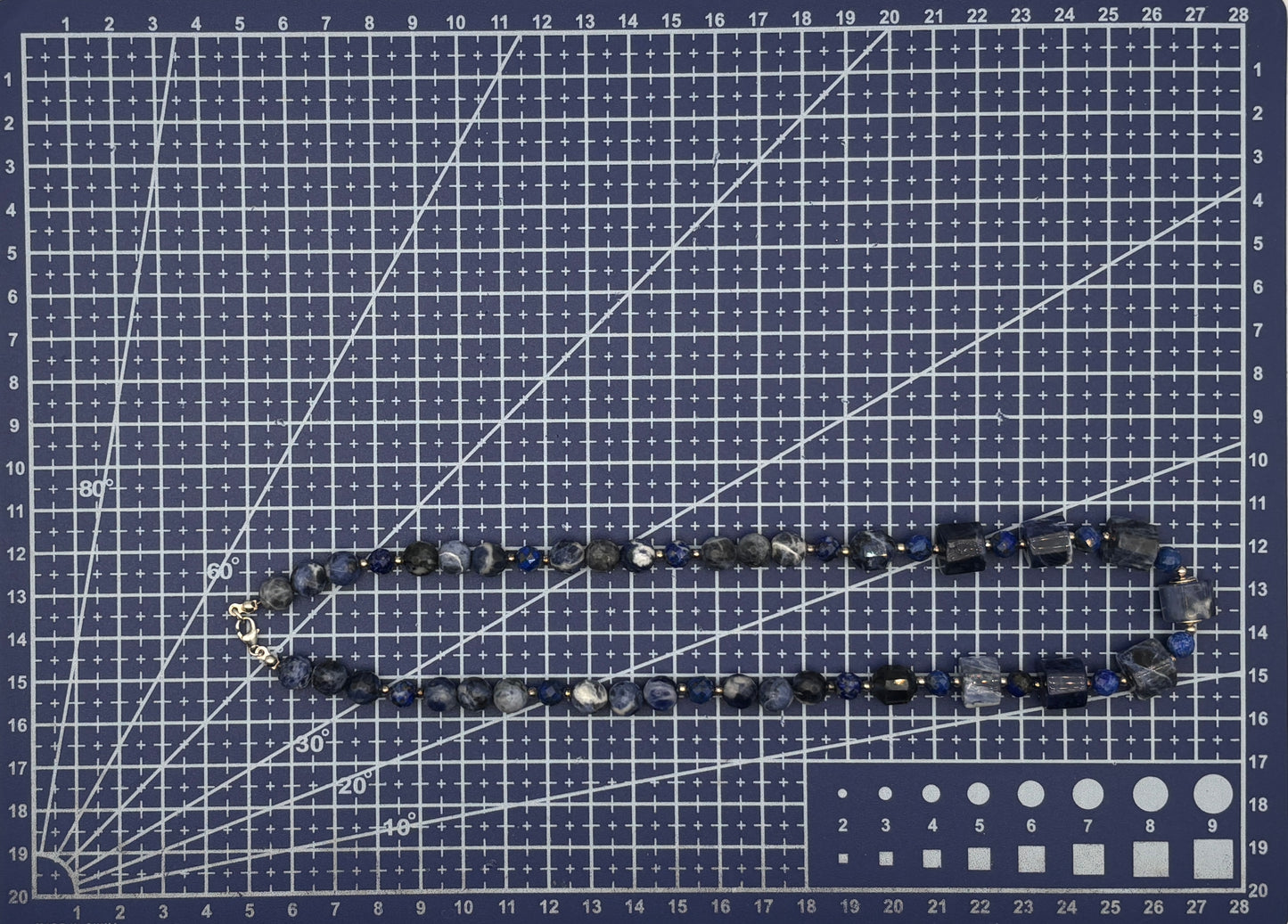 Lapislazuli, Sterlingsilber S925