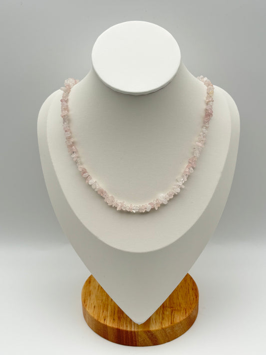 Rosenquarz, Sterlingsilber S925