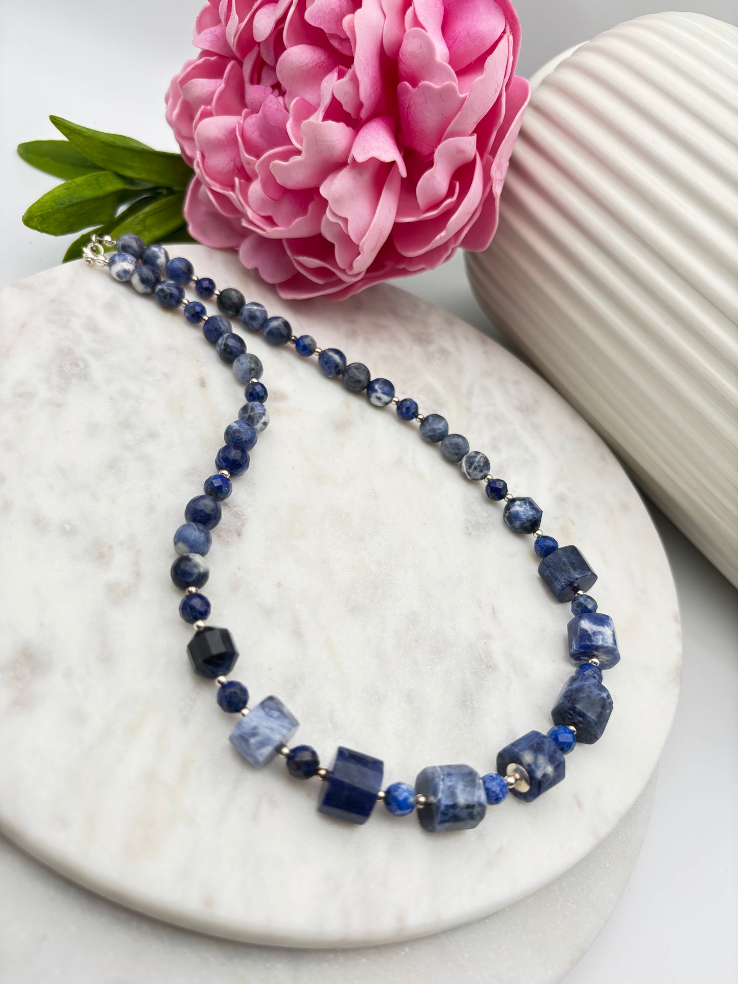 Lapislazuli, Sterlingsilber S925